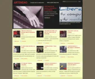 Artenemo.org(Central America) Screenshot