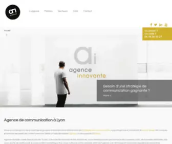 Artenium.com(Agence conseil communication B2B Lyon) Screenshot