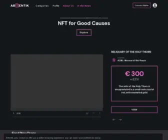 Artentik.com(Artentik) Screenshot