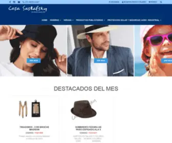 Arteone.com.ar(Gorras y sombreros Casa Saslafsky Arteone) Screenshot