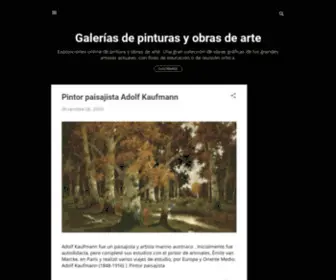 Artepintu.com(Galerías) Screenshot