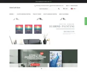 Artercraft.com(Create an Ecommerce Website and Sell Online) Screenshot