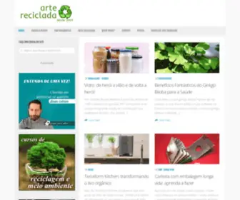 Artereciclada.com.br(Arte Reciclada) Screenshot