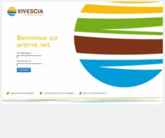 Arterre.net(Extranet Vivescia) Screenshot