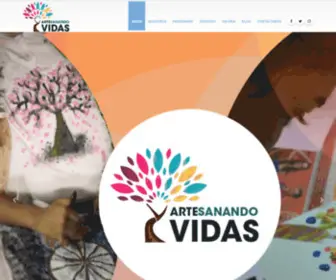 Artesanandovidas.com(Fundaci) Screenshot