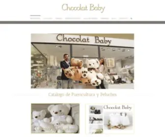 Artesaniacuadrado.com(Artesania Cuadrado peluche y puericultura Chocolat Baby) Screenshot