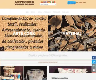 Artesaniaencorcho.es(ARTE) Screenshot