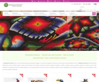 Artesaniahuichol.com(Tienda de arte huichol (wixarika)) Screenshot