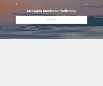 Artesaniamexicanatradicional.com(Artesanía Tradicional Mexicana) Screenshot