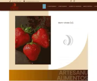 Artesanu.com.br(Alimentos Saudáveis Naturais ou Orgânicos) Screenshot