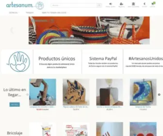 Artesanum.com(Craft marketplace) Screenshot