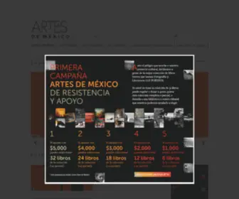 Artesdemexico.com(Artes) Screenshot