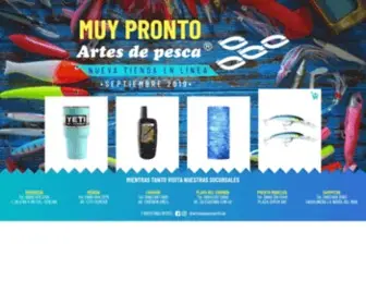 Artesdepesca.com(ARTES DE PESCA) Screenshot