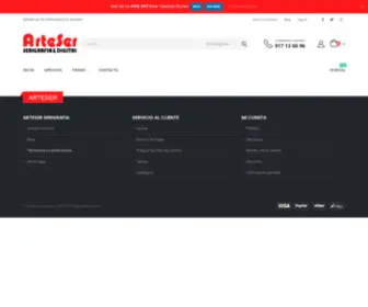 Arteserserigrafia.com(IMPRENTA) Screenshot