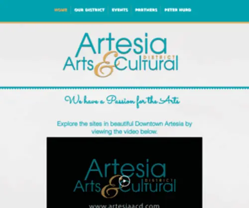 ArtesiaaCD.com(Artesia MainStreet) Screenshot