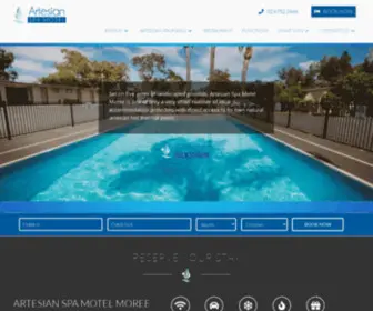 Artesianspamotel.com.au(Moree Budget Accommodation) Screenshot