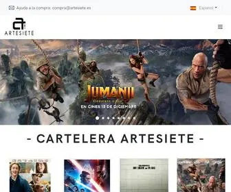 Artesiete.es(ArteSiete Cines) Screenshot