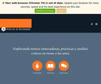 Artesociedad.com(Estética) Screenshot