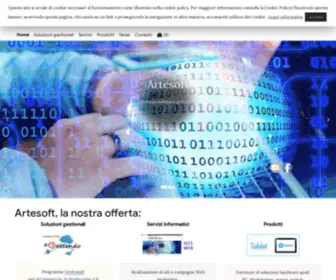 Artesoft.eu(Informatica per aziende) Screenshot