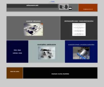 Artesonoro.net(Manuel Rocha Iturbide) Screenshot