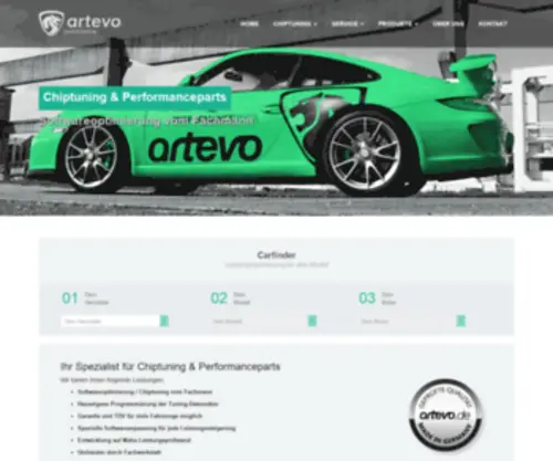 Artevo.de(ARTEVO Chiptuning) Screenshot