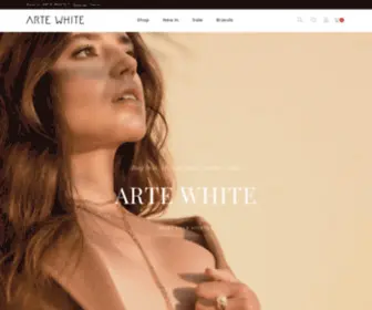 Artewhite.com(ARTE WHITE) Screenshot