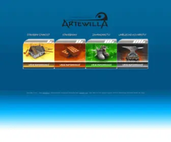 Artewilla.cz(Stavební) Screenshot