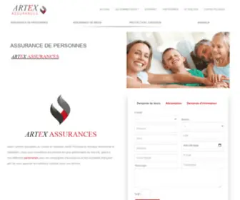 Artex-Assurances.com(ARTEX ASSURANCES) Screenshot