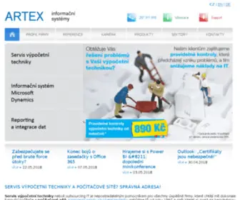 Artex-IS.cz(Artex) Screenshot