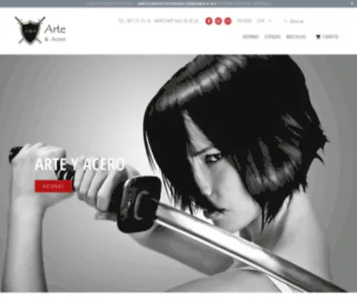 Arteyacero.com(Arteyacero) Screenshot