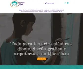 Arteymaterialfrida.com(Venta de Materiales Artísticos en Querétaro) Screenshot