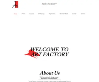 Artfactory.org.in(Art Factory) Screenshot