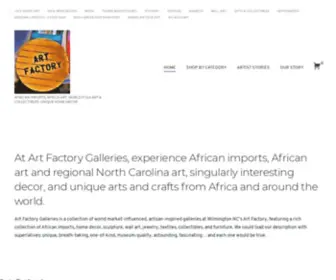 Artfactorygalleries.com(African Imports) Screenshot