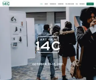 Artfair14C.com(ART FAIR 14C) Screenshot
