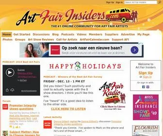 Artfairinsiders.com(Art Fair Insiders) Screenshot