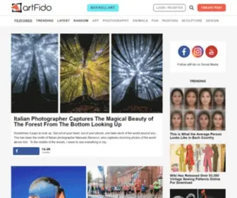 Artfido.com(S all about Fetching Art) Screenshot