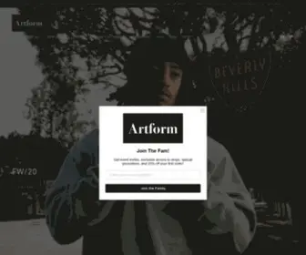 Artform.store(Artform Brand) Screenshot