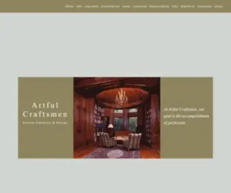 Artfulcraftsmen.com(Artful Craftsmen) Screenshot