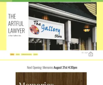 Artfullawyergallery.org(The Artful Lawyer) Screenshot