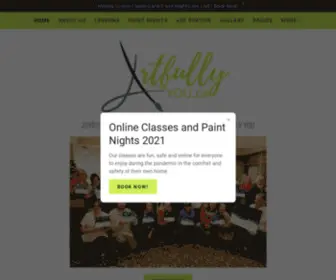 Artfullyyou.ca(Paint Nights in Waterdown) Screenshot