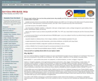 Artfulsoftware.com(Get It Done With MySQL) Screenshot