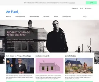 Artfund.org(Art Fund) Screenshot