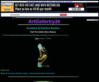 Artgallery2K.com(Artists Gallery) Screenshot