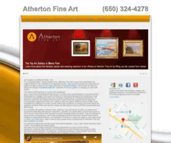 Artgallerymenlopark.com(Atherton Fine Art) Screenshot