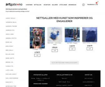 Artgate.no(Og på nett) Screenshot