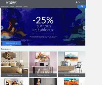 Artgeist.fr(Plus de 2000 motifs de papiers peints et tableaux. Choisissez une déco murale remarquable) Screenshot