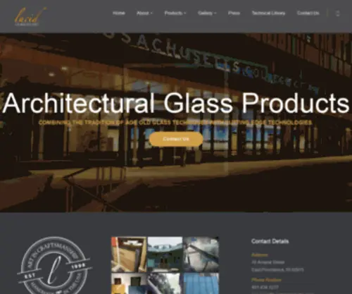 Artglassmaker.com(Lucid Glass Studio) Screenshot