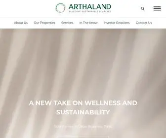 Arthaland.com(Arthaland) Screenshot