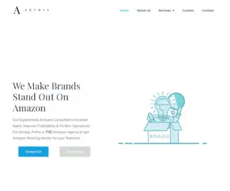 Arthia.co.uk(Full Service Amazon Agency) Screenshot