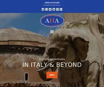 Arthistoryabroad.com(Art History Abroad (Cultural adventures in Italy & beyond)) Screenshot